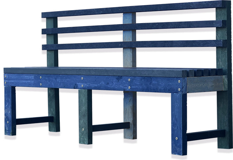 Precious Plastic Bench Prototyp